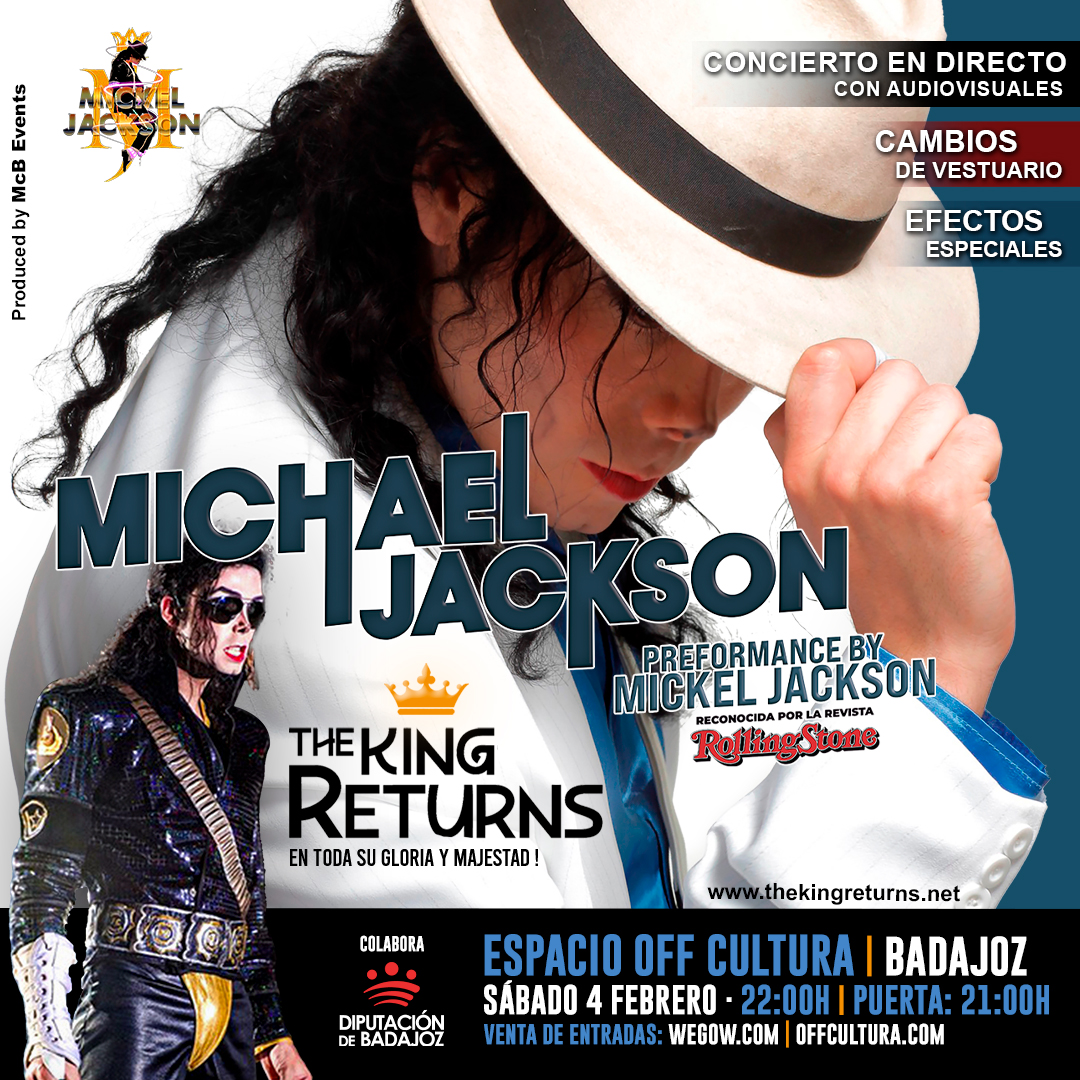 Michael Jackson Off Cultura BADAJOZ