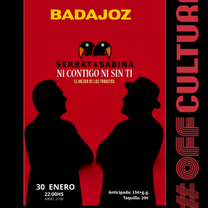 Concierto - Tributo  : Sabina  &  Serrat  - Banda Pirata
