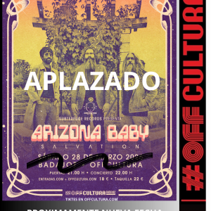 Concierto - Arizona Baby - Salvation - 15º ANIVERSARIO SECOND TO NONE