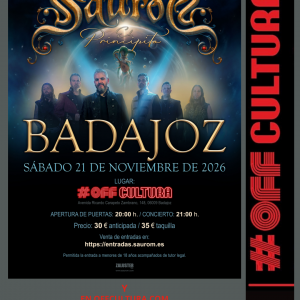 Concierto - Saurom - El Principito Tour 2025-2026