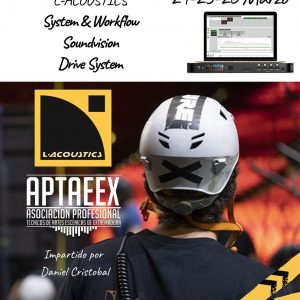 Curso L-Acoustics Training Aptaeex 2026 Badajoz