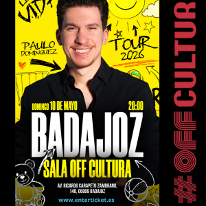 Concierto - Paulo Dominguez - Lección de vida - Gira 2026